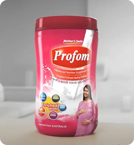 Mother's Smile Profom with 5 Vital Nutrients for Pregnant and Lactating Women